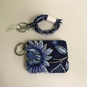 Vera Bradley Tropics Tapestry Campus Double ID Set